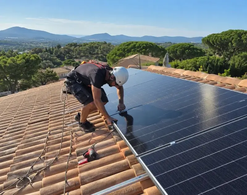 Installateur panneaux solaires Porcieu-Amblagnieu — pose photovoltaïque sur toiture